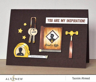 Altenew Dies Z - Best Dad Die Set