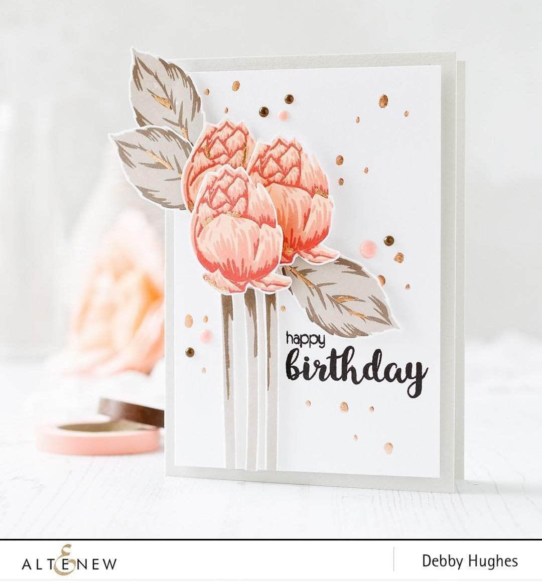 Part A-Glitz Art Craft Co.,LTD Dies Blissful Bud Die Set
