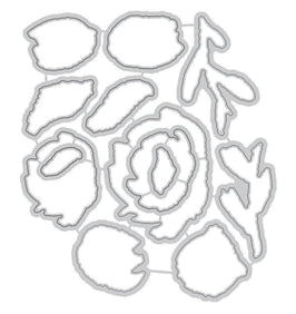 Altenew Dies Brush Art Floral Die Set