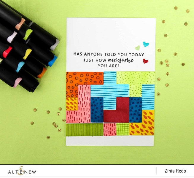 Part A-Glitz Art Craft Co.,LTD Dies Z - Building Blocks Die Set