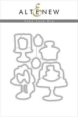 Part A-Glitz Art Craft Co.,LTD Dies Cake Love Die Set