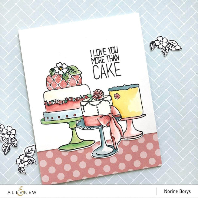 Z - Cake Love Die Set