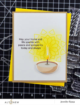 Part A-Glitz Art Craft Co.,LTD Dies Z - Candlelight Die Set