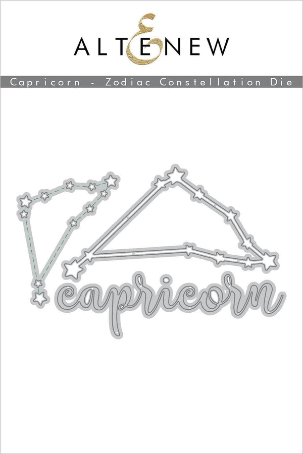 Part A-Glitz Art Craft Co.,LTD Dies Capricorn - Zodiac Constellation Die Set