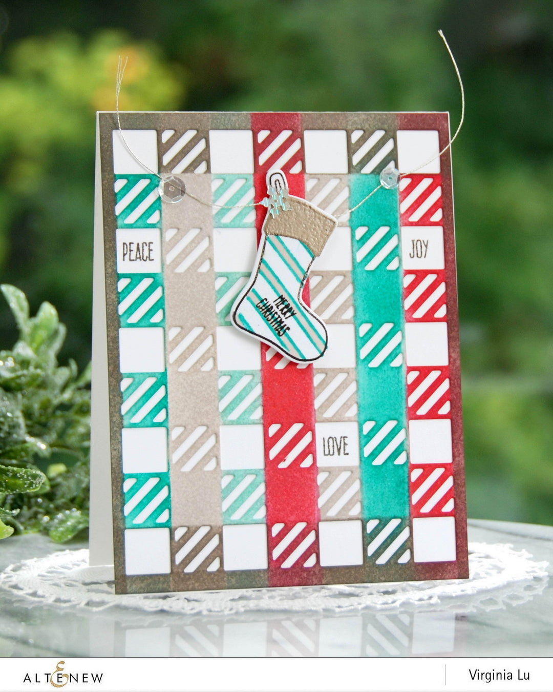 Altenew Dies Christmas Stockings Die Set