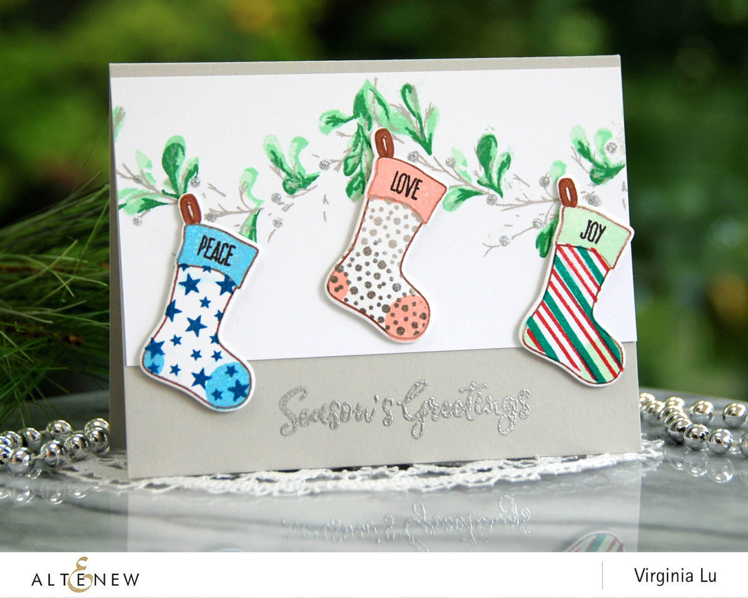 Altenew Dies Christmas Stockings Die Set