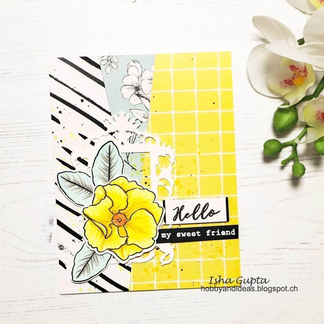 Part A-Glitz Art Craft Co.,LTD Dies Delicate Primrose Die Set