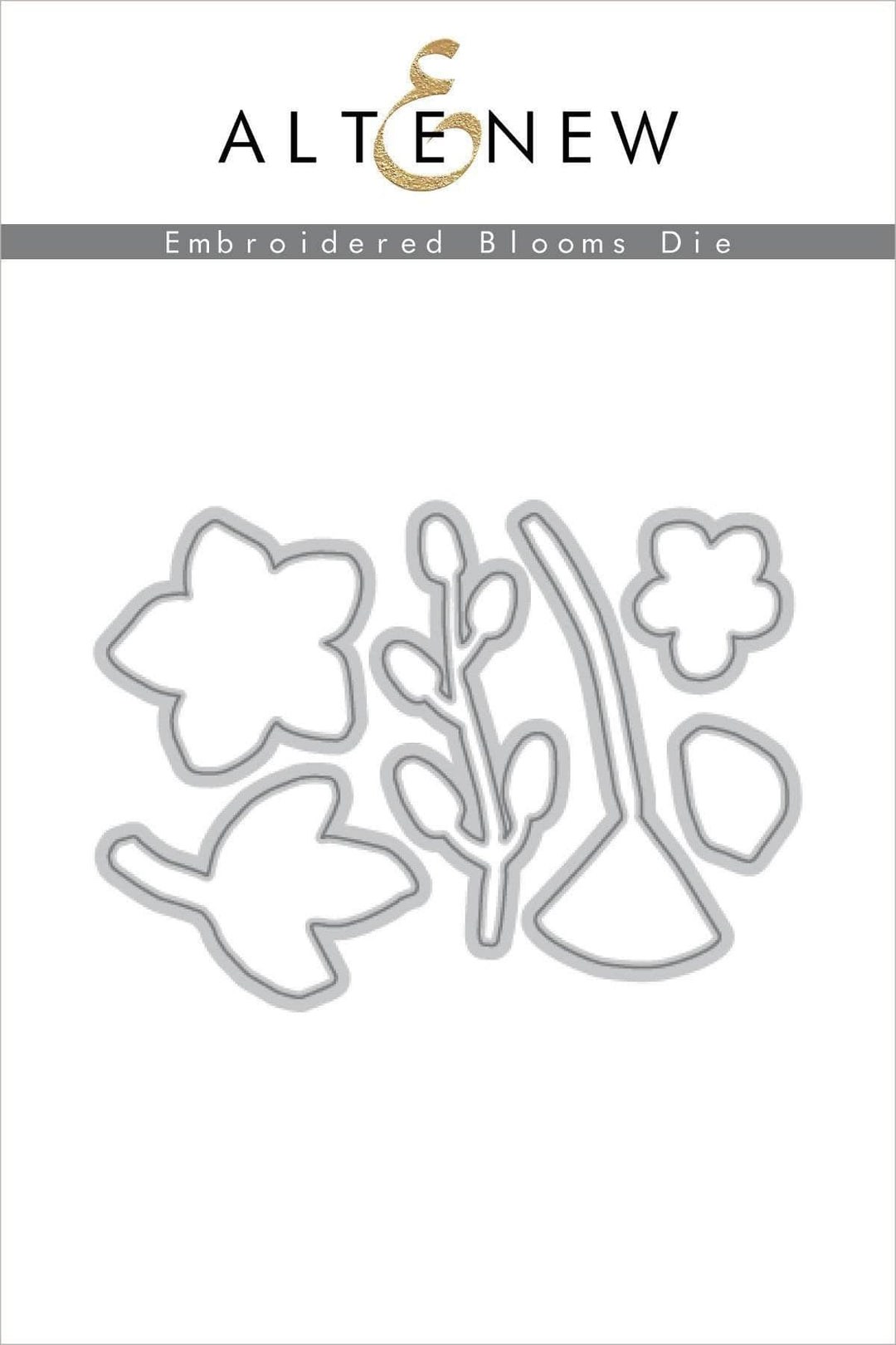 Part A-Glitz Art Craft Co.,LTD Dies Embroidered Blooms Die Set