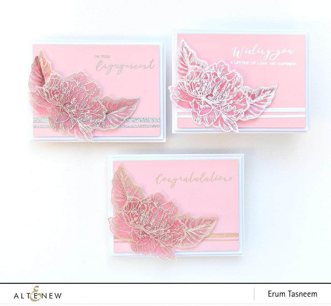 Part A-Glitz Art Craft Co.,LTD Dies Z - Engagement Wishes Die Set