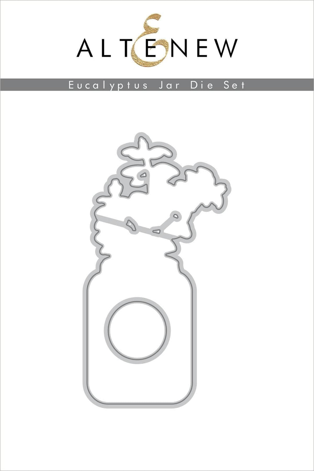 Part A-Glitz Art Craft Co.,LTD Dies Eucalyptus Jar Die Set