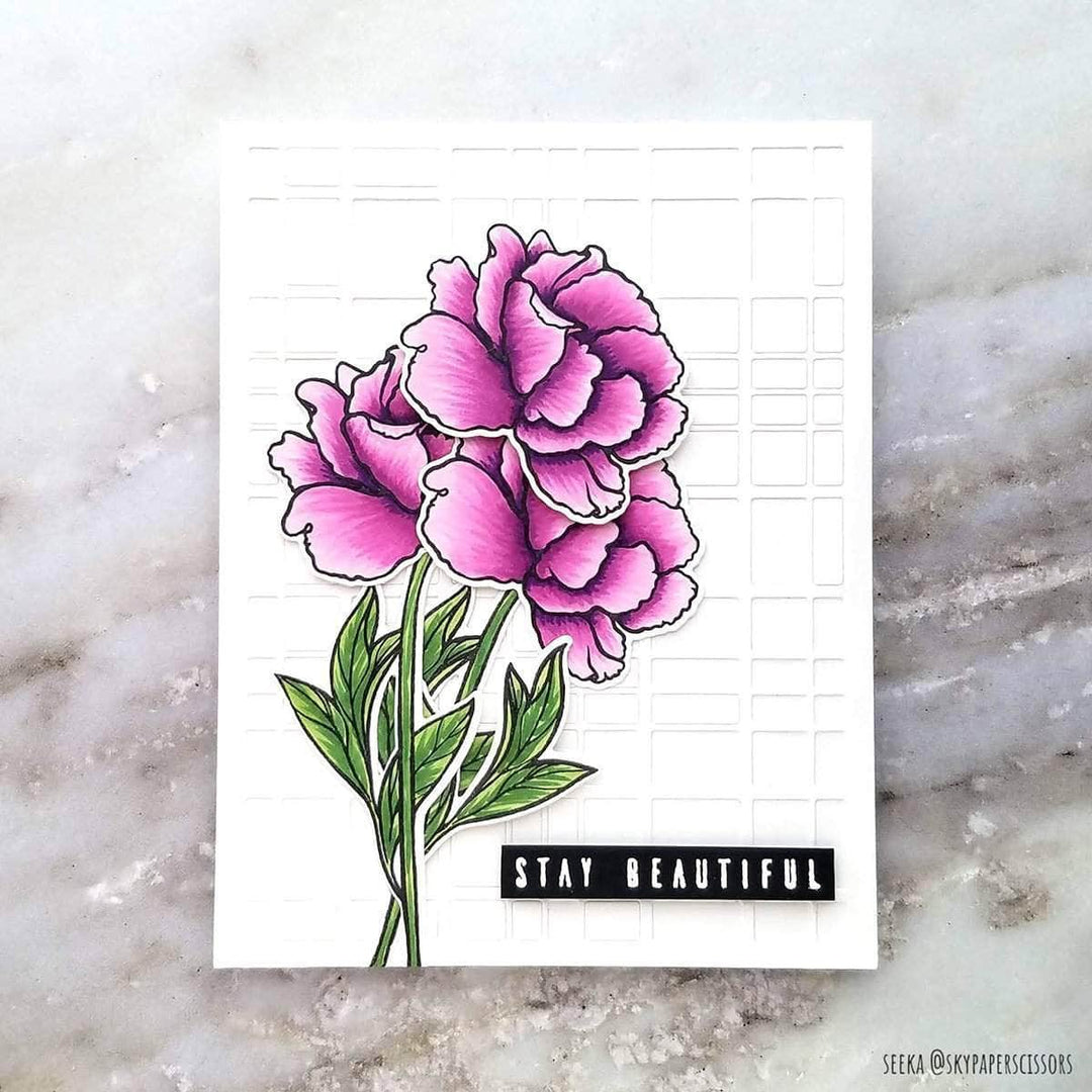 Part A-Glitz Art Craft Co.,LTD Dies Z - Frilled Petals Die Set