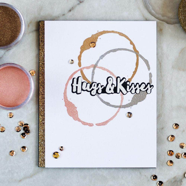 Part A-Glitz Art Craft Co.,LTD Dies Halftone Hearts Die Set