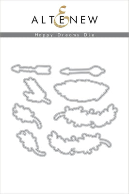 Part A-Glitz Art Craft Co.,LTD Dies Z - Happy Dreams Die Set