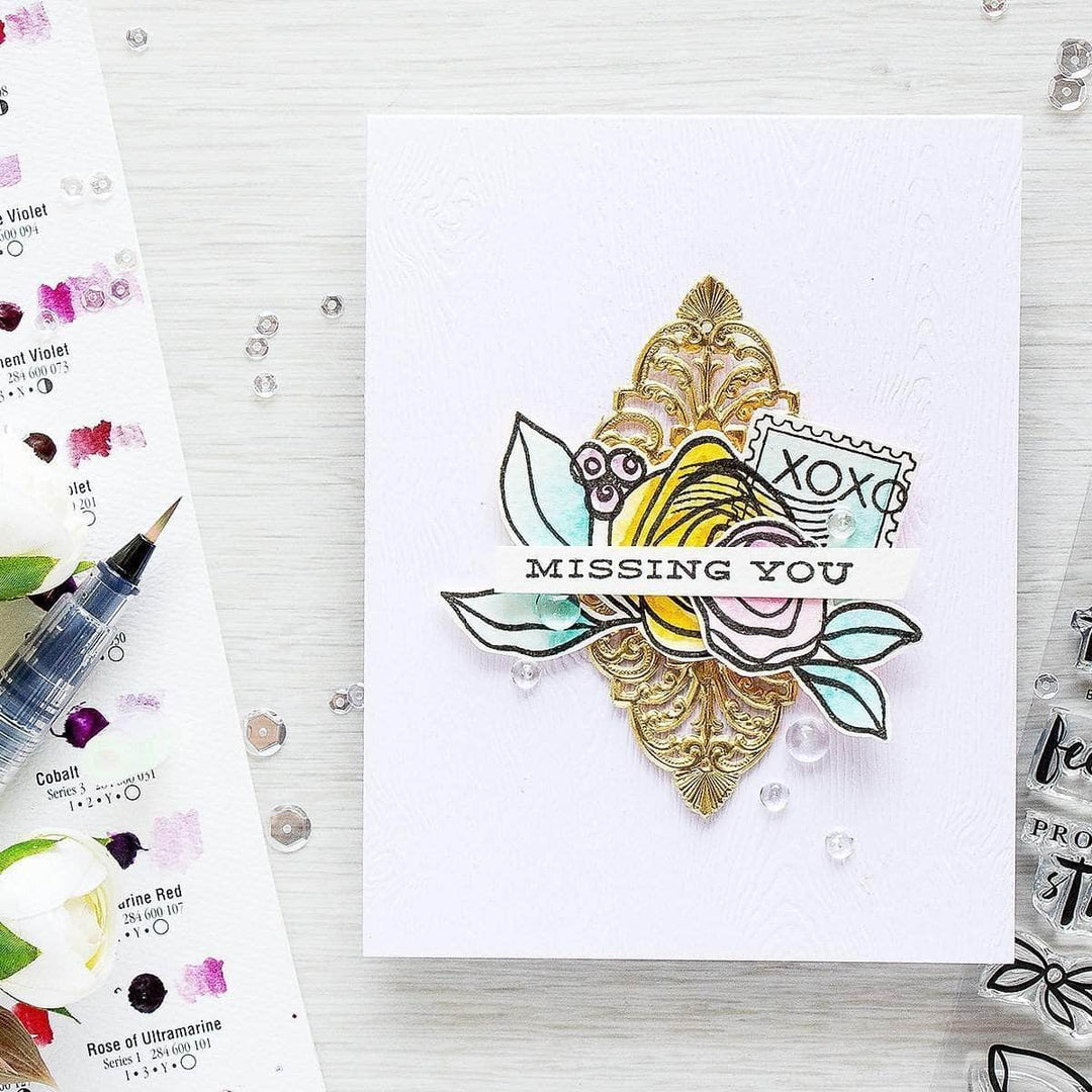 Part A-Glitz Art Craft Co.,LTD Dies Happy Mail Die Set