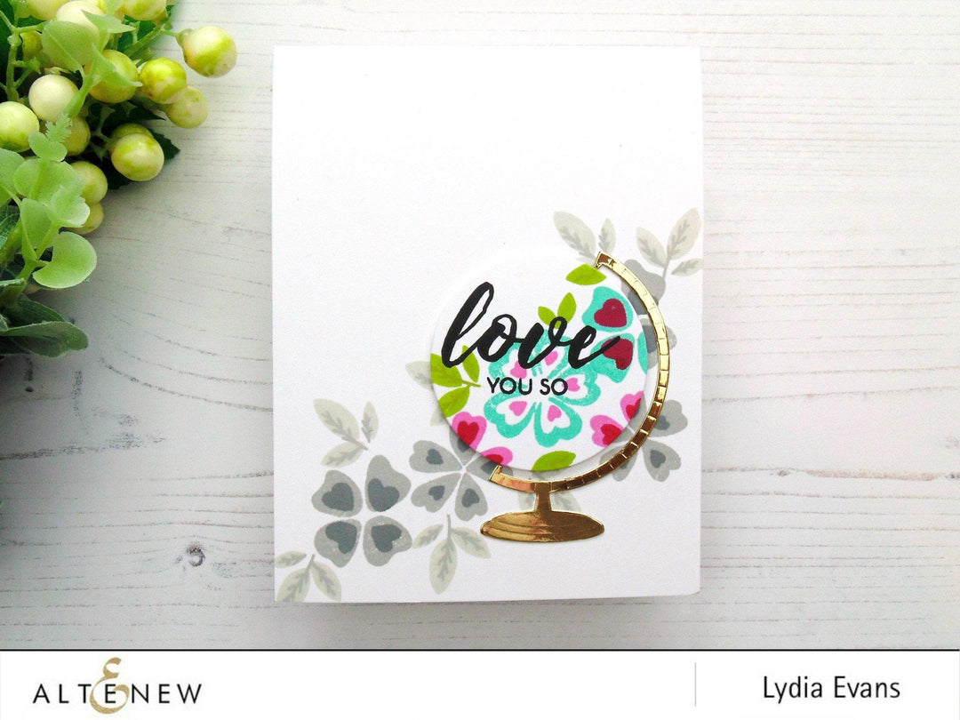 Part A-Glitz Art Craft Co.,LTD Dies Heart Flowers Die Set