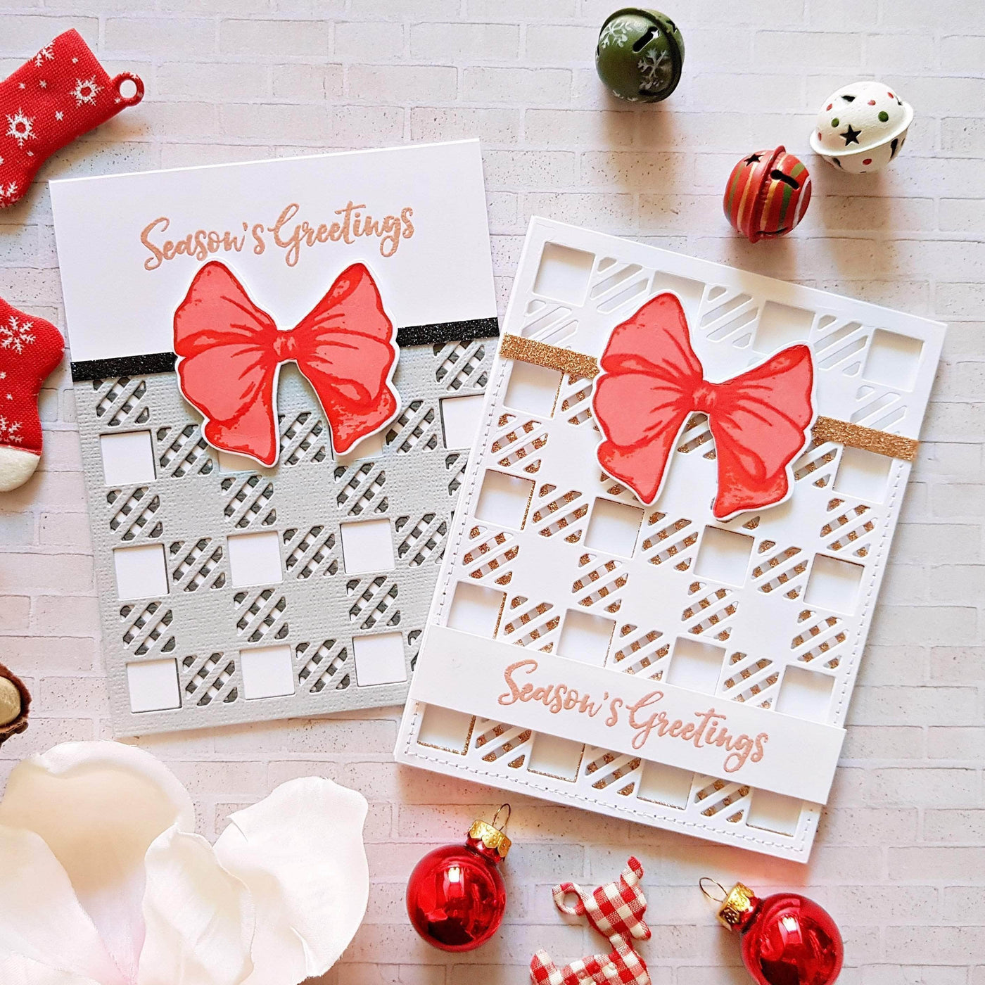 Altenew Dies Holiday Bow Die Set