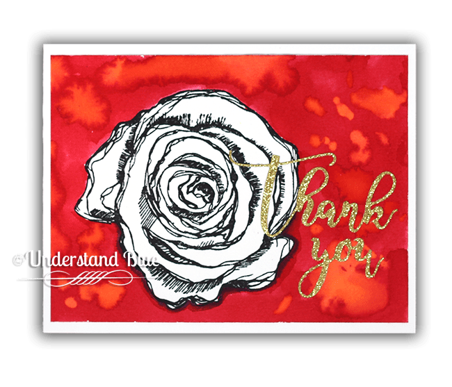 Part A-Glitz Art Craft Co.,LTD Dies Inked Rose Die Set