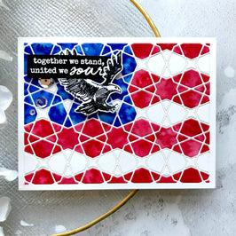 Part A-Glitz Art Craft Co.,LTD Dies Z - Land of the Free Die Set