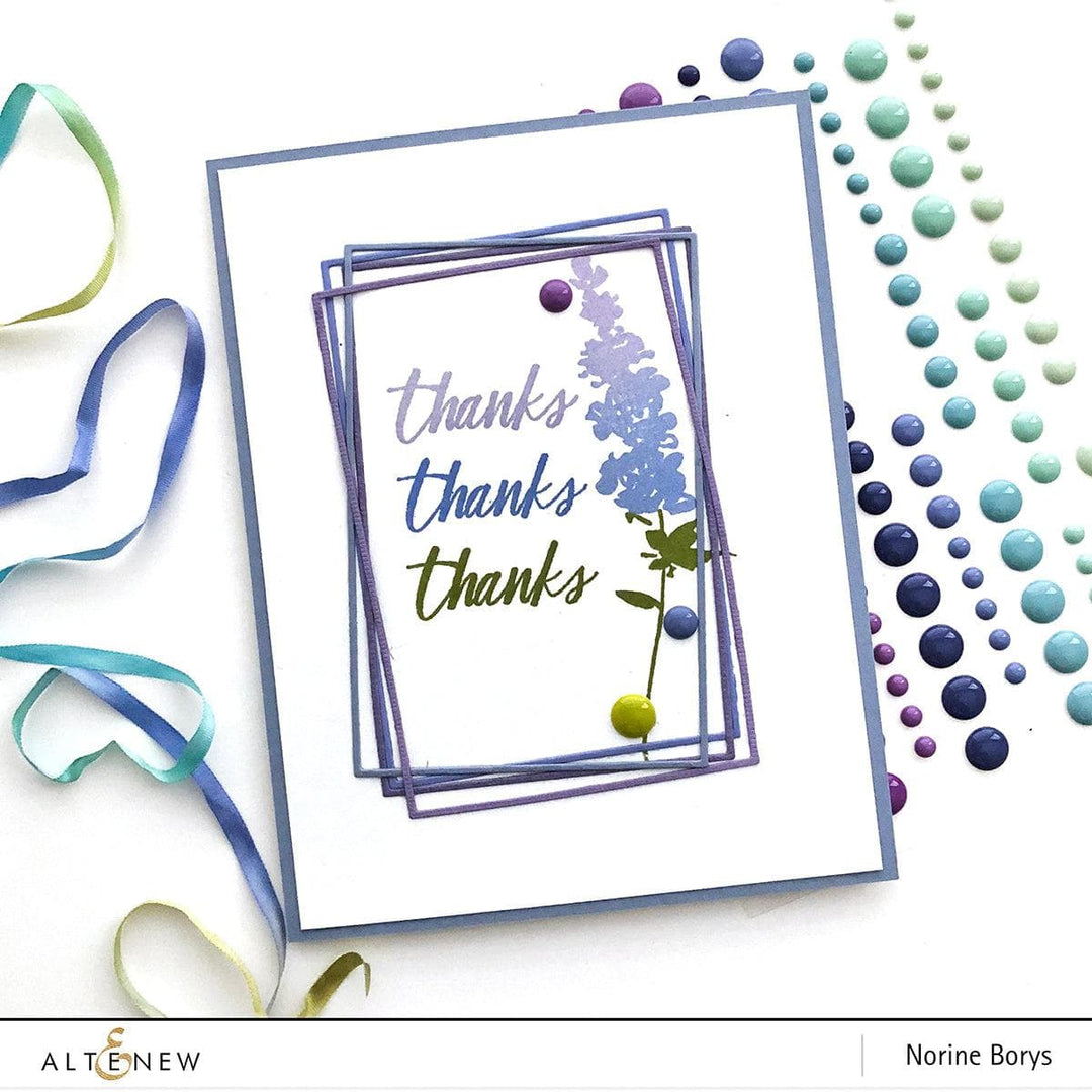 Part A-Glitz Art Craft Co.,LTD Dies Z -Lavender Bud Die
