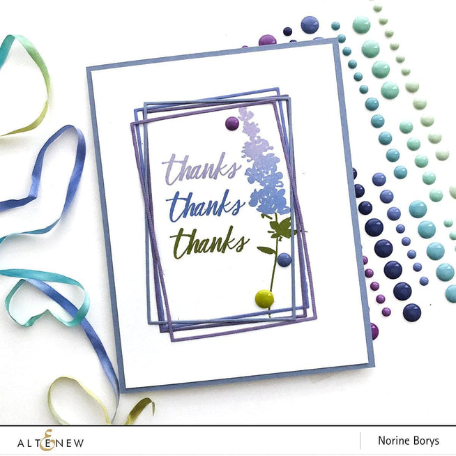 Part A-Glitz Art Craft Co.,LTD Dies Z -Lavender Bud Die