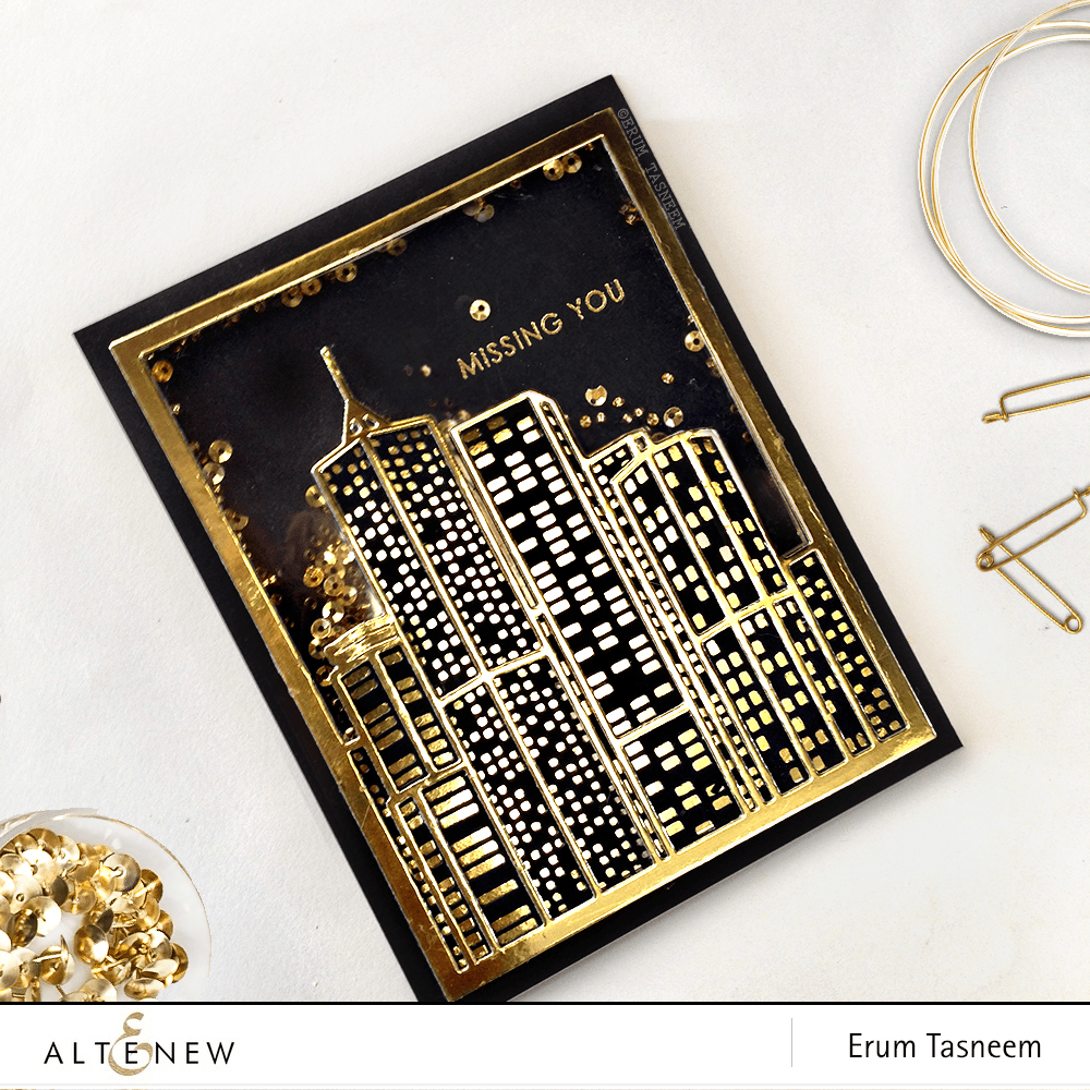 Part A-Glitz Art Craft Co.,LTD Dies Layered Cityscape Cover Die A