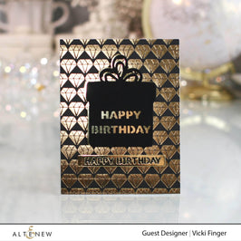 Part A-Glitz Art Craft Co.,LTD Dies Layered Gift Tag - Present Die Set