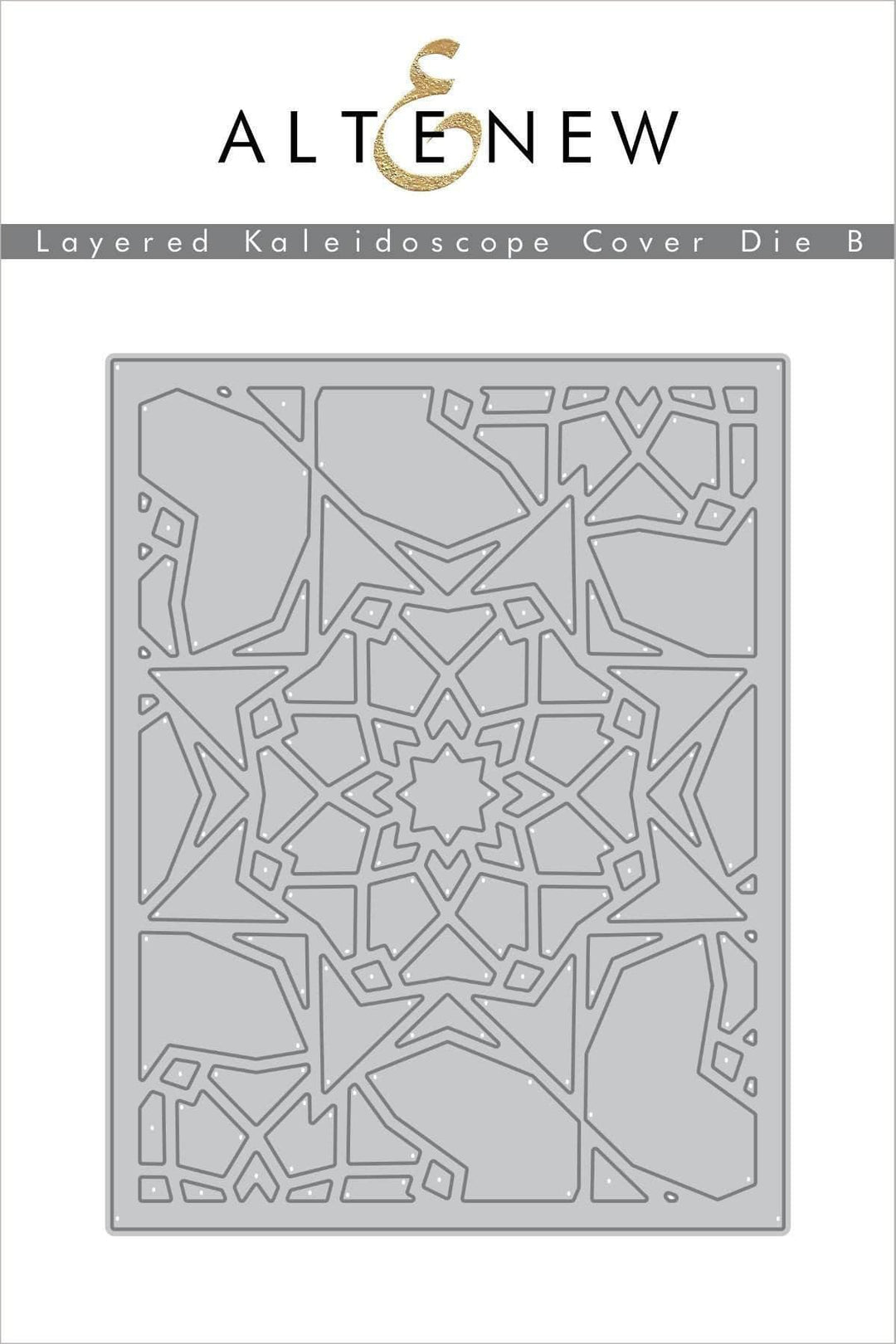 Part A-Glitz Art Craft Co.,LTD Dies Layered Kaleidoscope Cover Die B