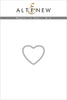 Part A-Glitz Art Craft Co.,LTD Dies Magnolia Heart Die Set
