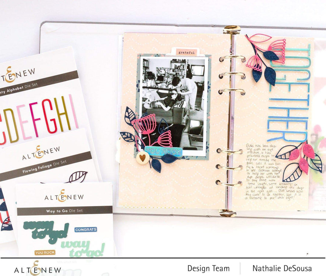 Part A-Glitz Art Craft Co.,LTD Dies Mighty Alphabet Die Set