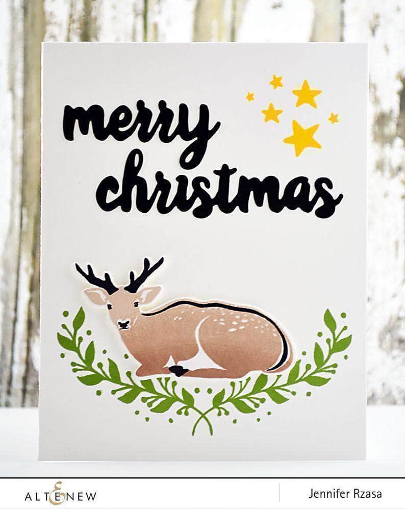 Part A-Glitz Art Craft Co.,LTD Dies Modern Deer Die Set
