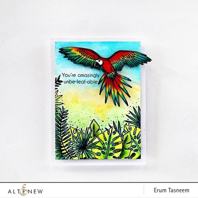 Part A-Glitz Art Craft Co.,LTD Dies Parrot Paradise Die Set