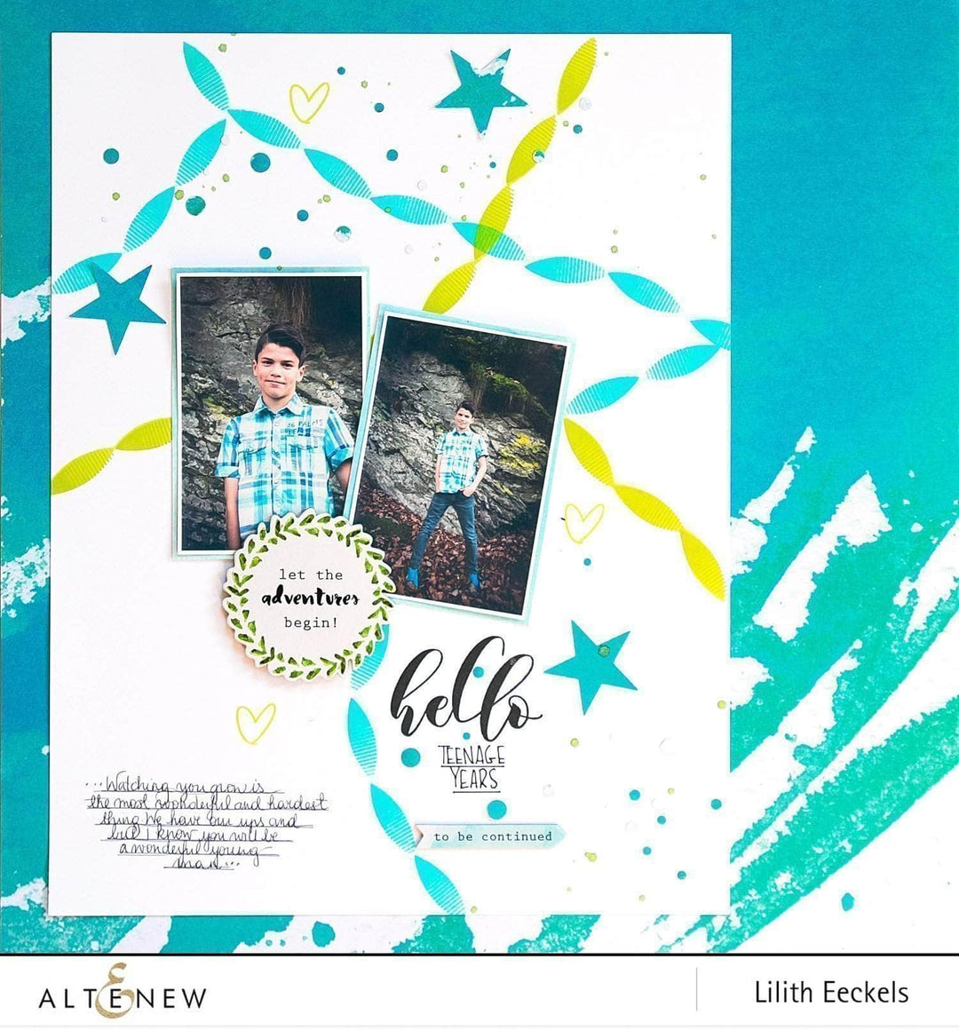Part A-Glitz Art Craft Co.,LTD Dies Z - Party Time! Die Set