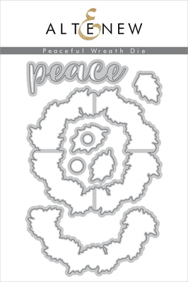 Part A-Glitz Art Craft Co.,LTD Dies Peaceful Wreath Die Set