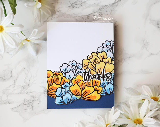 Part A-Glitz Art Craft Co.,LTD Dies Playful Blooms Die Set