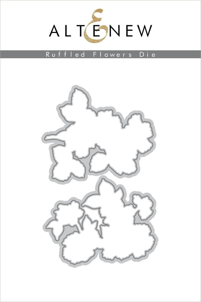 Part A-Glitz Art Craft Co.,LTD Dies Ruffled Flowers Die Set