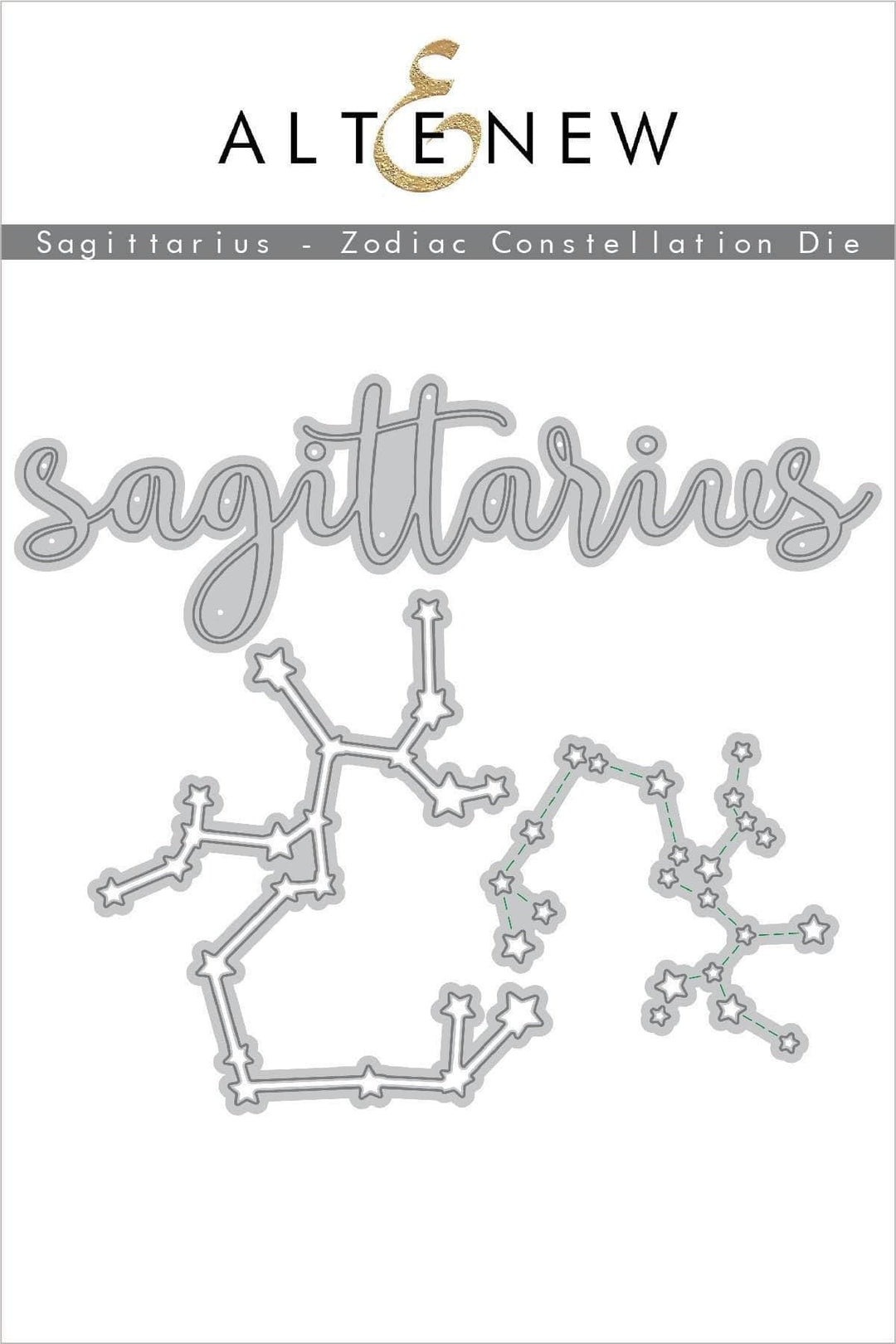 Part A-Glitz Art Craft Co.,LTD Dies Sagittarius - Zodiac Constellation Die Set