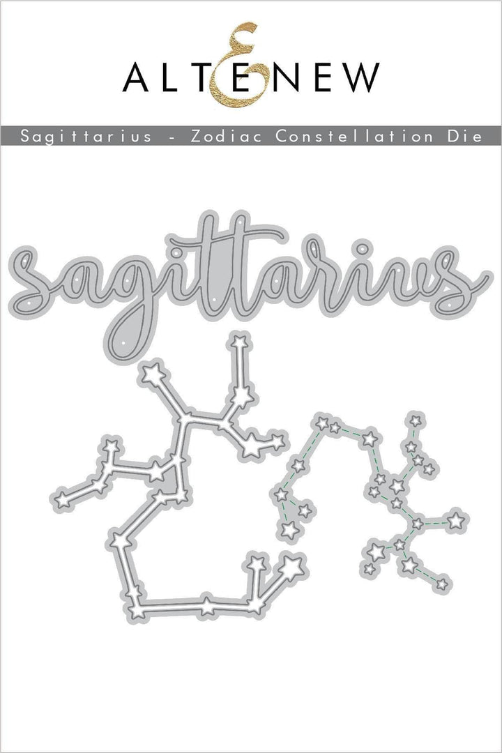 Part A-Glitz Art Craft Co.,LTD Dies Sagittarius - Zodiac Constellation Die Set