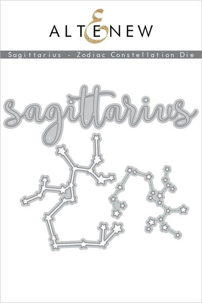 Part A-Glitz Art Craft Co.,LTD Dies Sagittarius - Zodiac Constellation Die Set