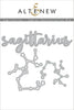 Part A-Glitz Art Craft Co.,LTD Dies Sagittarius - Zodiac Constellation Die Set