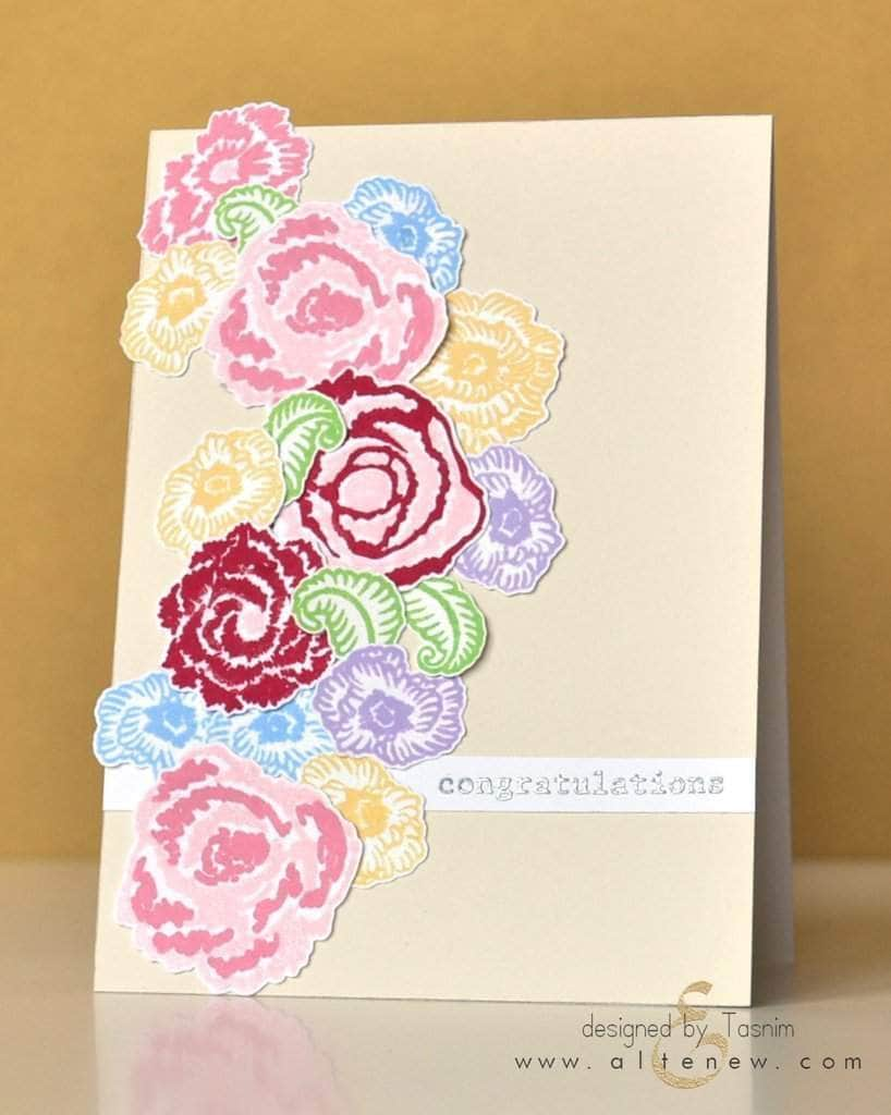 Part A-Glitz Art Craft Co.,LTD Dies Scribbled Flowers Die Set