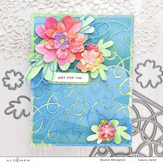 Part A-Glitz Art Craft Co.,LTD Dies Simple Nesting Flowers Layering Die Set