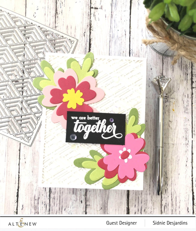 Part A-Glitz Art Craft Co.,LTD Dies Simple Nesting Flowers Layering Die Set