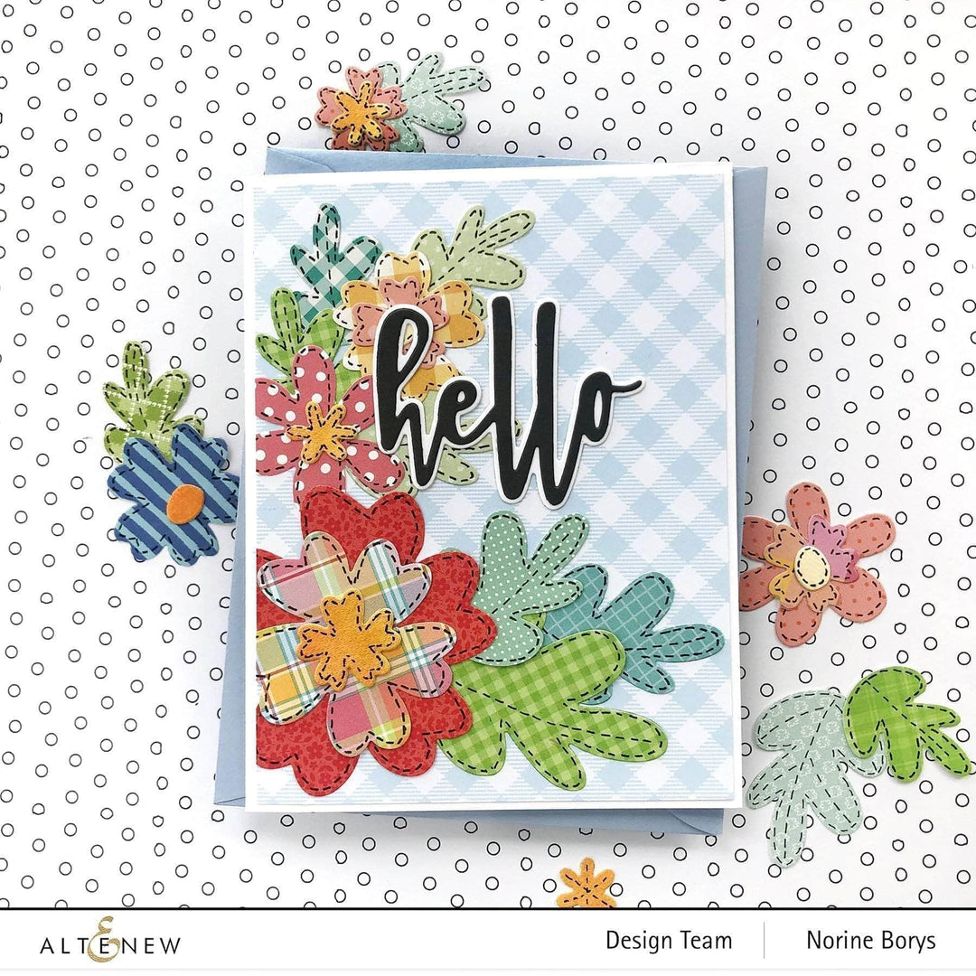 Part A-Glitz Art Craft Co.,LTD Dies Simple Nesting Flowers Layering Die Set