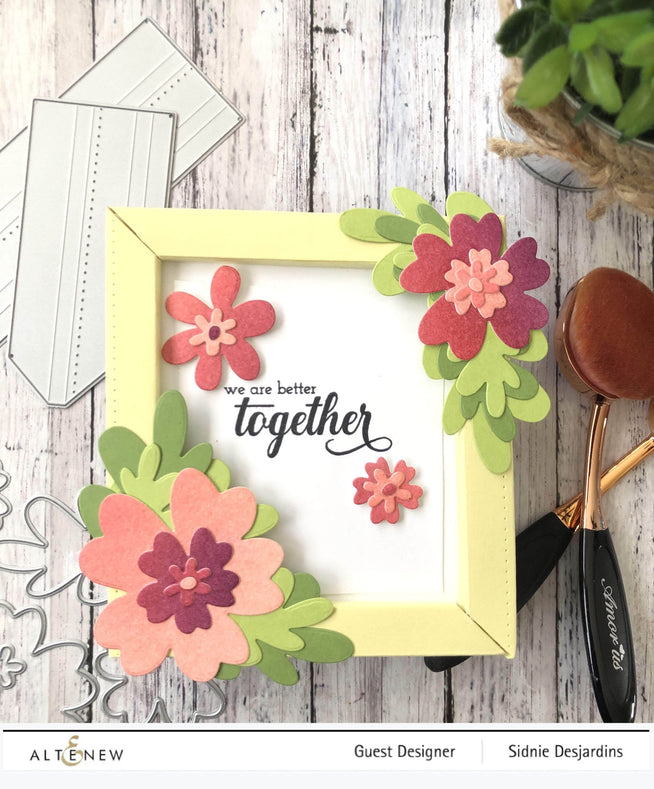 Part A-Glitz Art Craft Co.,LTD Dies Simple Nesting Flowers Layering Die Set