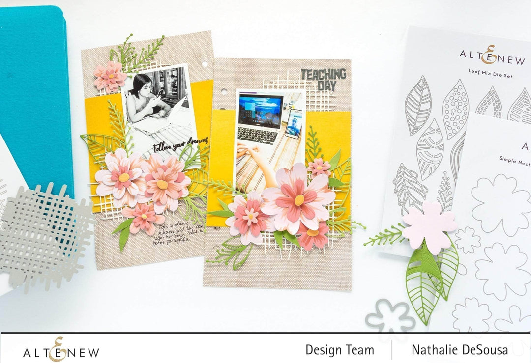 Part A-Glitz Art Craft Co.,LTD Dies Simple Nesting Flowers Layering Die Set