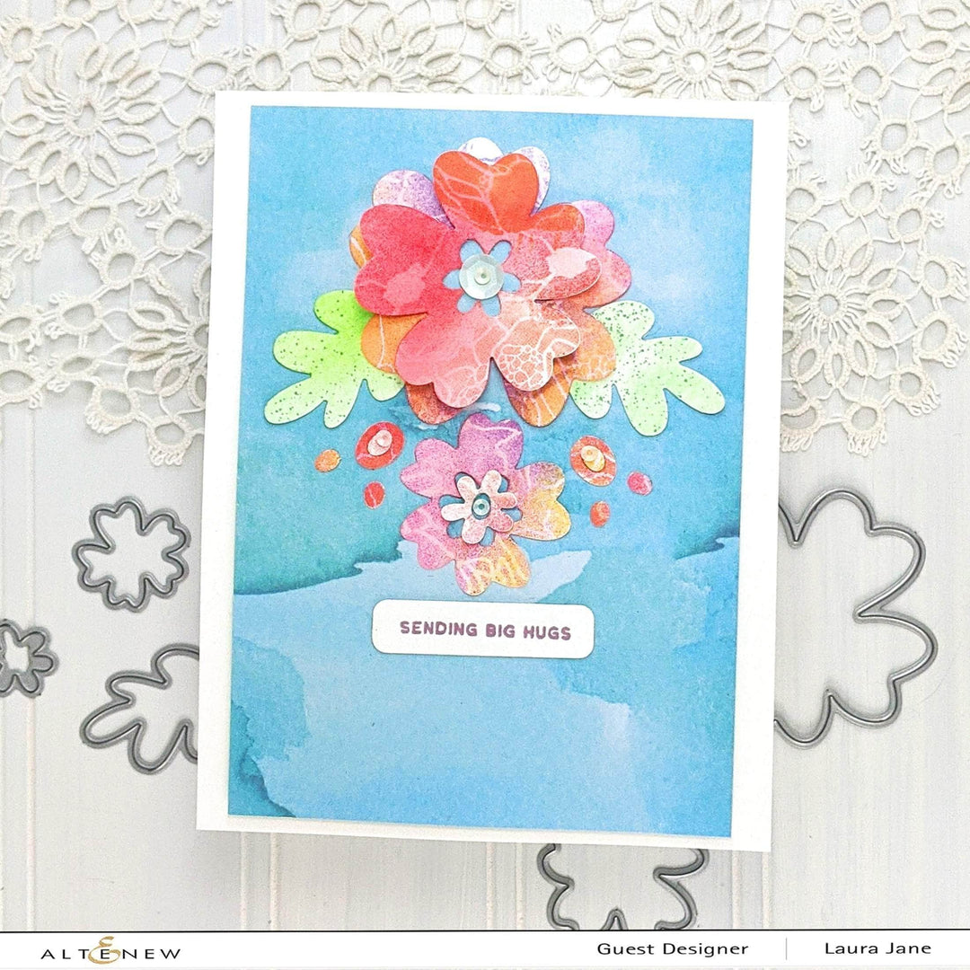 Part A-Glitz Art Craft Co.,LTD Dies Simple Nesting Flowers Layering Die Set