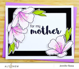 Part A-Glitz Art Craft Co.,LTD Dies Z - Springtime Azalea Die Set