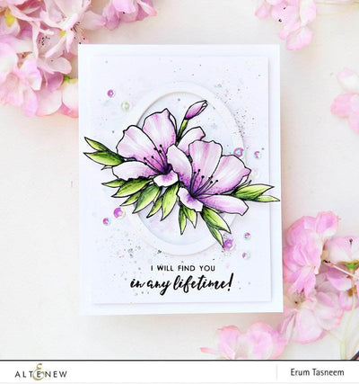 Part A-Glitz Art Craft Co.,LTD Dies Z - Springtime Azalea Die Set