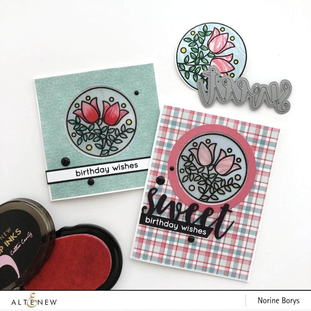 Part A-Glitz Art Craft Co.,LTD Dies Stained Glass Window Die Set