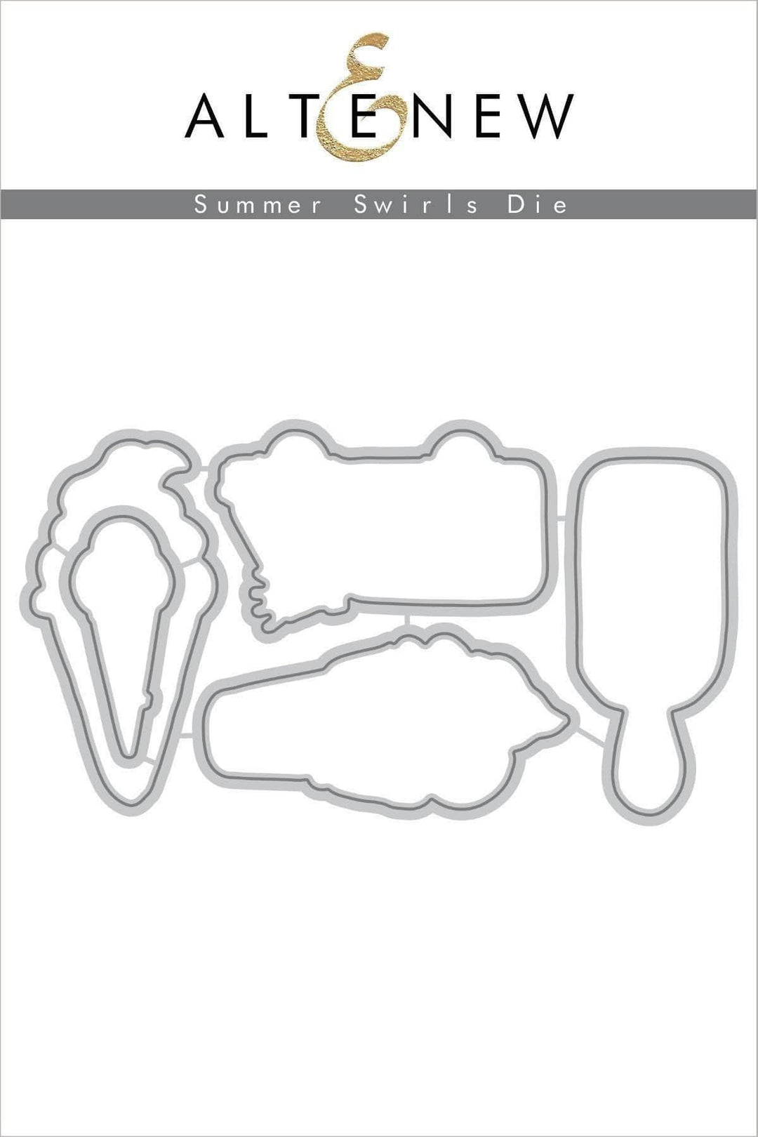Part A-Glitz Art Craft Co.,LTD Dies Summer Swirls Die Set